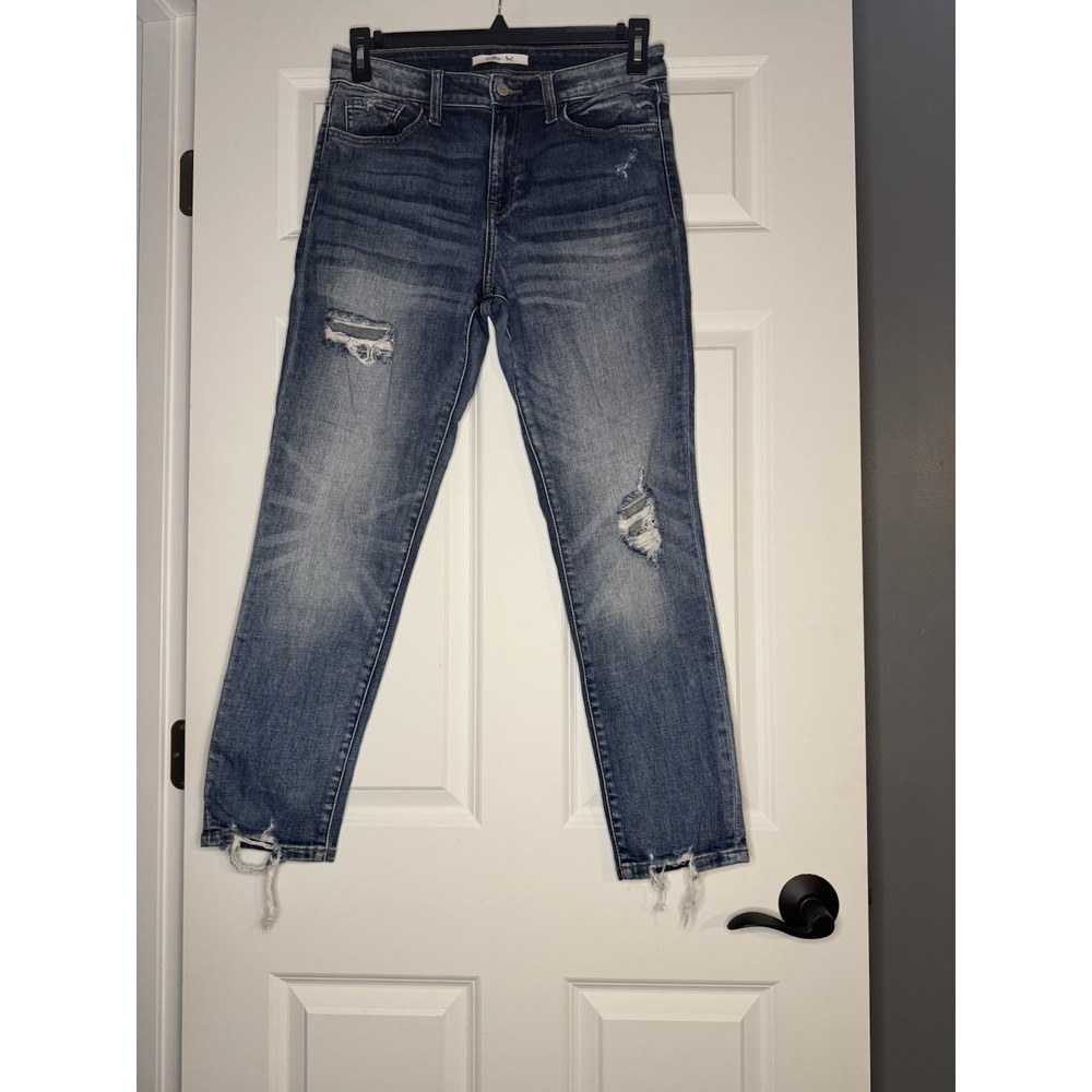 Willow And Root The Everyday Denim Jeans Distressed Size 28